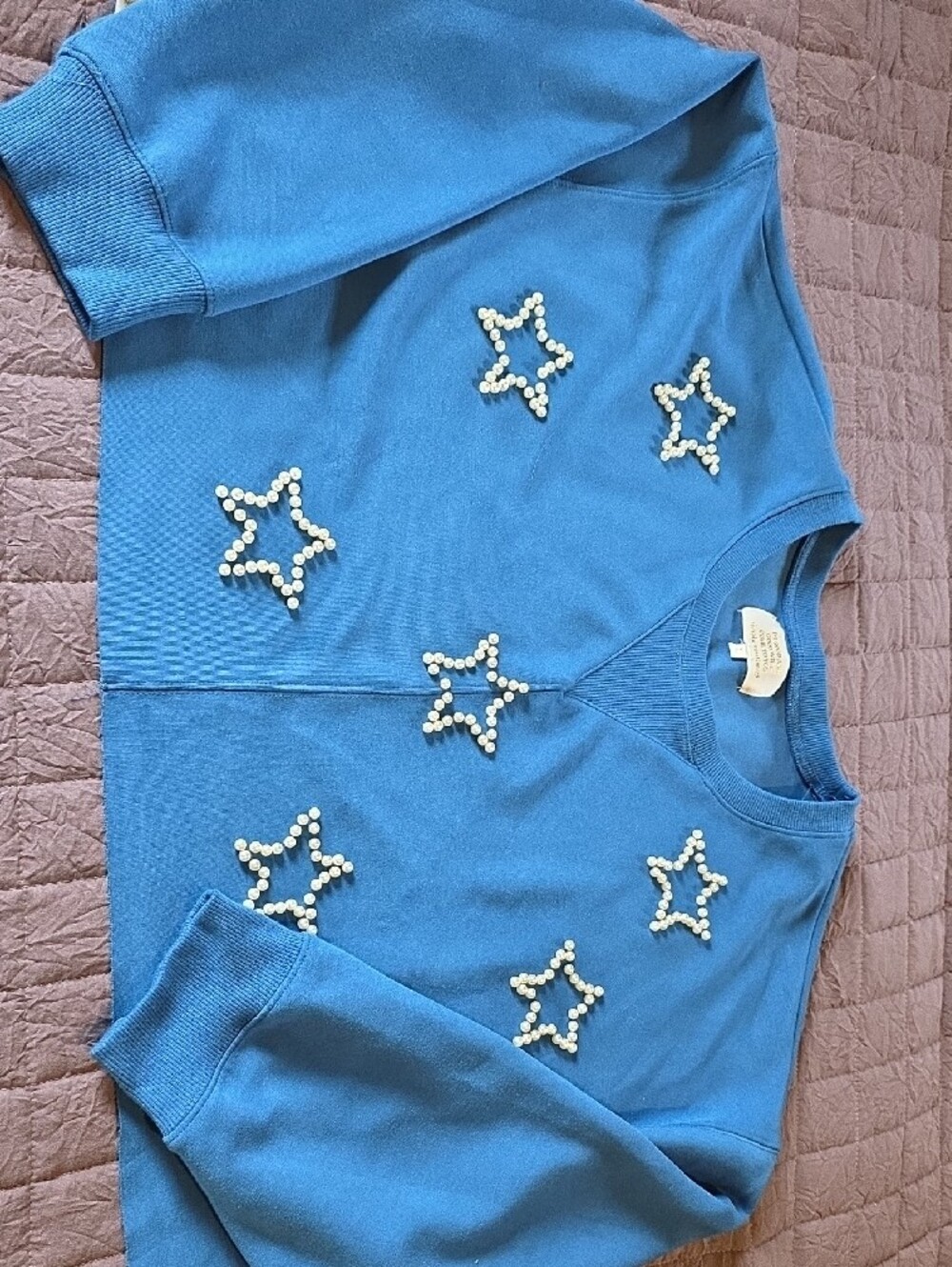 Simply Southern Blue Star Pearl-Appliqué - Picture 7 of 8